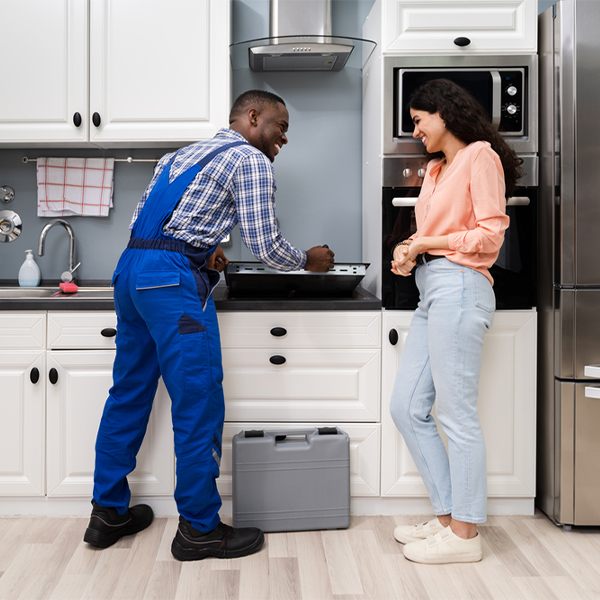 can you provide an estimate for cooktop repair before beginning any work in Kylertown PA